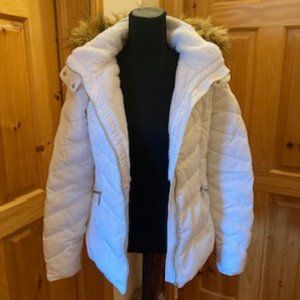 White Kismet Warm Coat